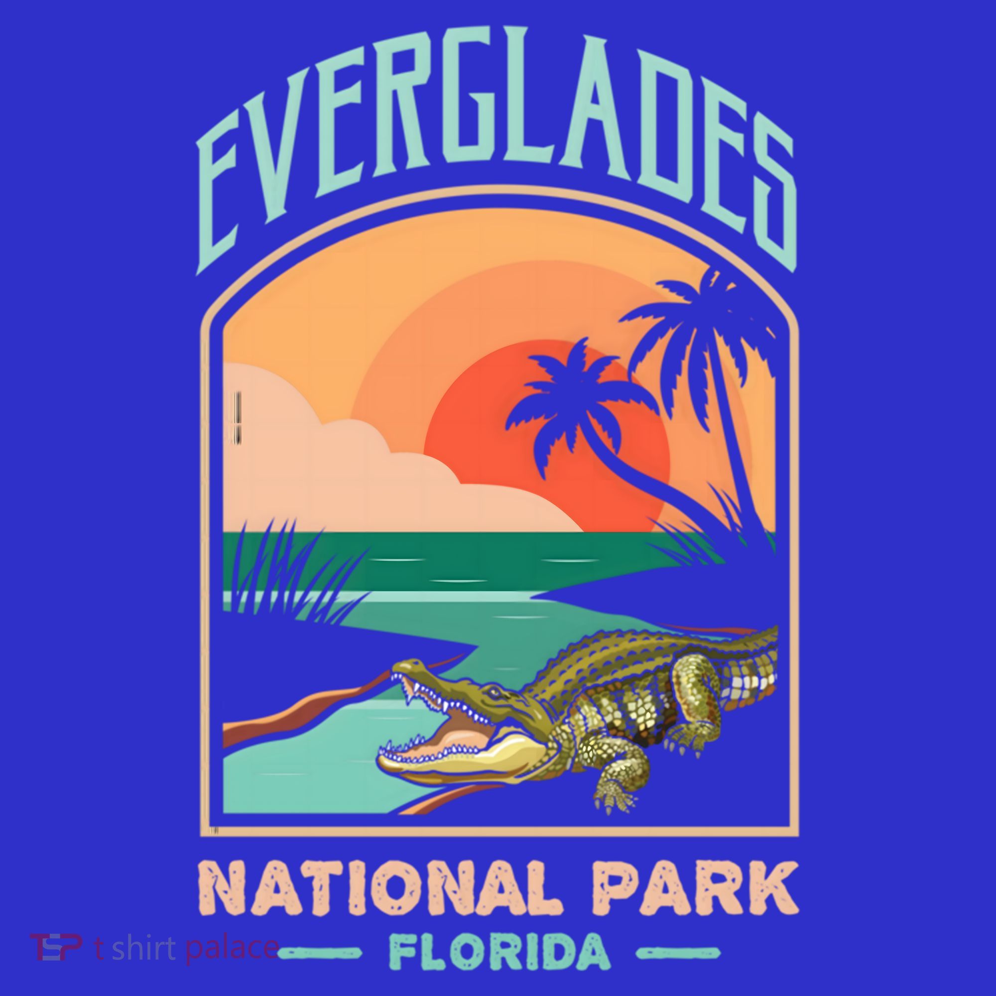 Everglades National Park Us Crocodile Florida Alligators Gift T-Shirt