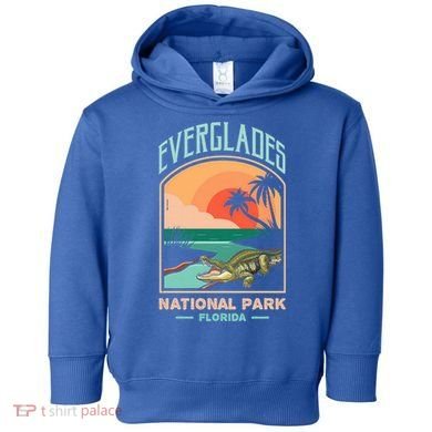 Everglades National Park Us Crocodile Florida Alligators Gift Toddler Hoodie