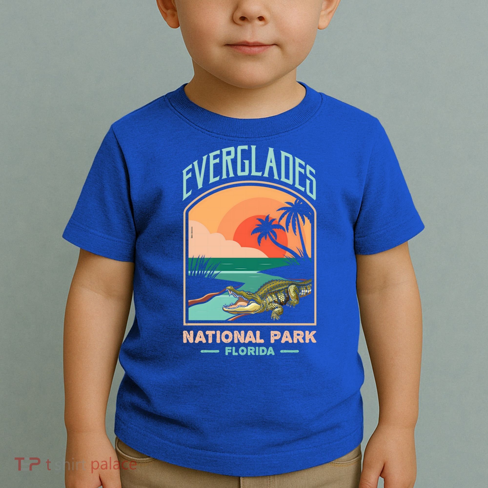 Everglades National Park Us Crocodile Florida Alligators Gift Toddler T-Shirt