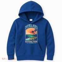 Everglades National Park Us Crocodile Florida Alligators Gift Kids Hoodie thumb 0