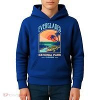 Everglades National Park Us Crocodile Florida Alligators Gift Kids Hoodie thumb 4
