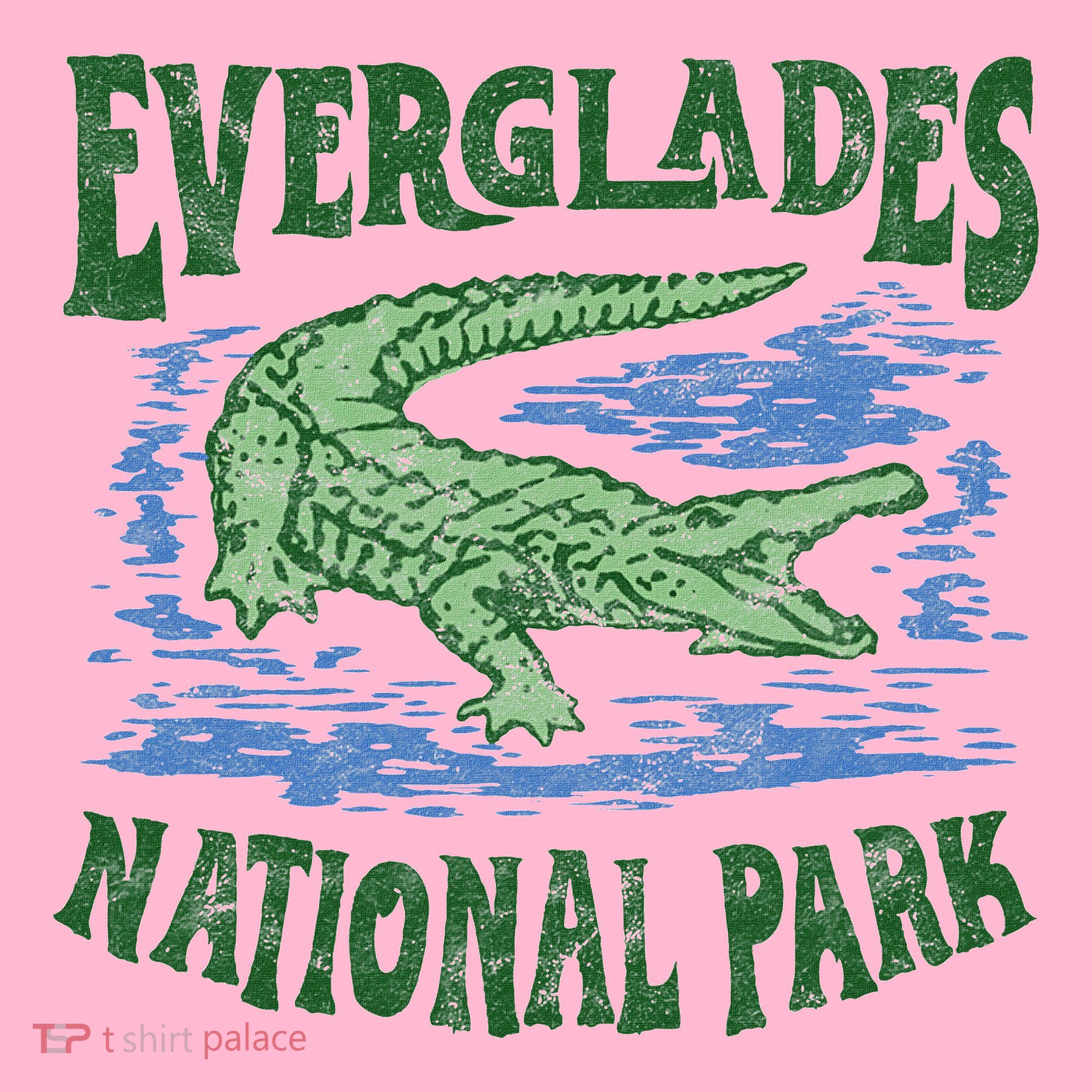 Everglades National Park Florida Retro Alligator Coaster