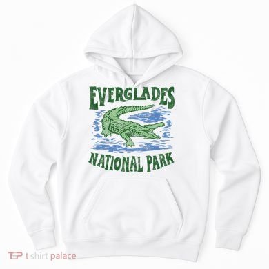 Everglades National Park Florida Retro Alligator Hoodie