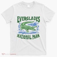 Everglades National Park Florida Retro Alligator T-Shirt thumb 0