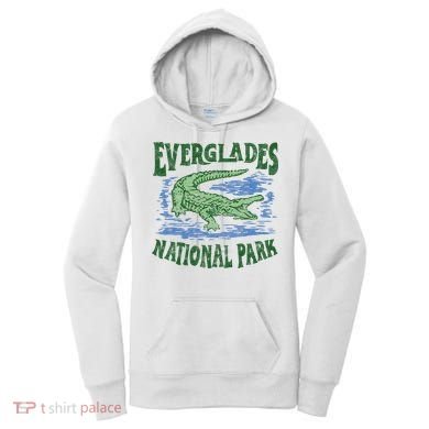 Everglades National Park Florida Retro Alligator Women's Hoodie