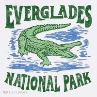 Everglades National Park Florida Retro Alligator Women's Hoodie thumb 2