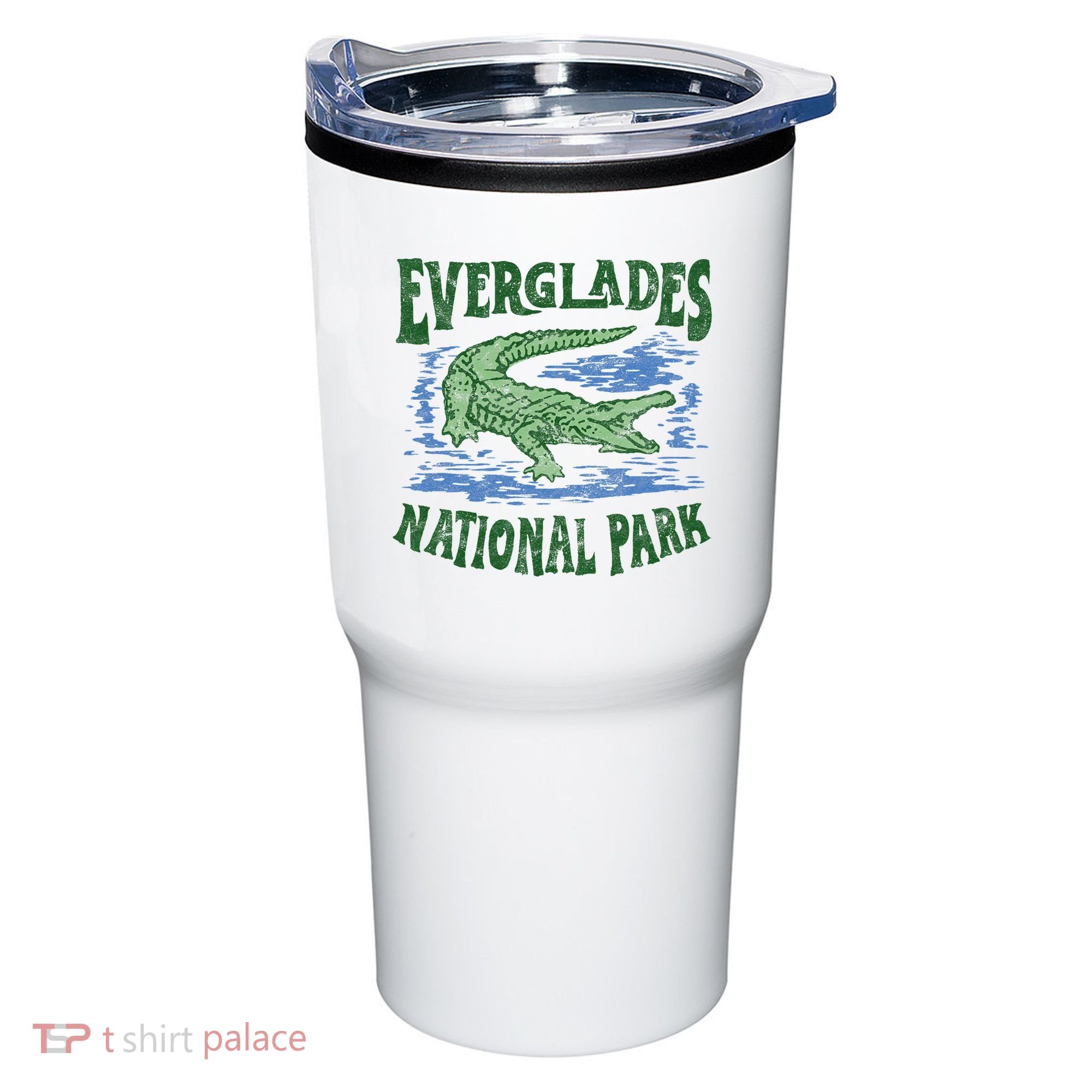 Everglades National Park Florida Retro Alligator Tumbler
