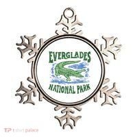 Everglades National Park Florida Retro Alligator Ornament thumb 0