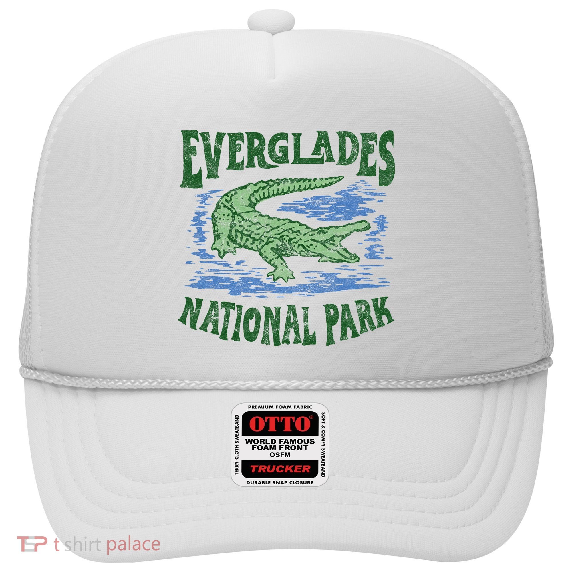 Everglades National Park Florida Retro Alligator Hat