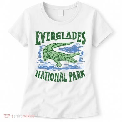 Everglades National Park Florida Retro Alligator Women's T-Shirt