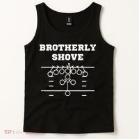 Eagles Nick Sirianni Brotherly Shove Tank Top thumb 2