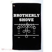 Eagles Nick Sirianni Brotherly Shove Golf Towel thumb 0