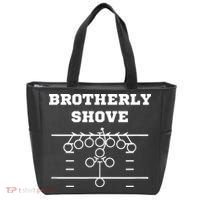 Eagles Nick Sirianni Brotherly Shove Tote Bag thumb 0