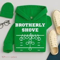 Eagles Nick Sirianni Brotherly Shove Hoodie thumb 4