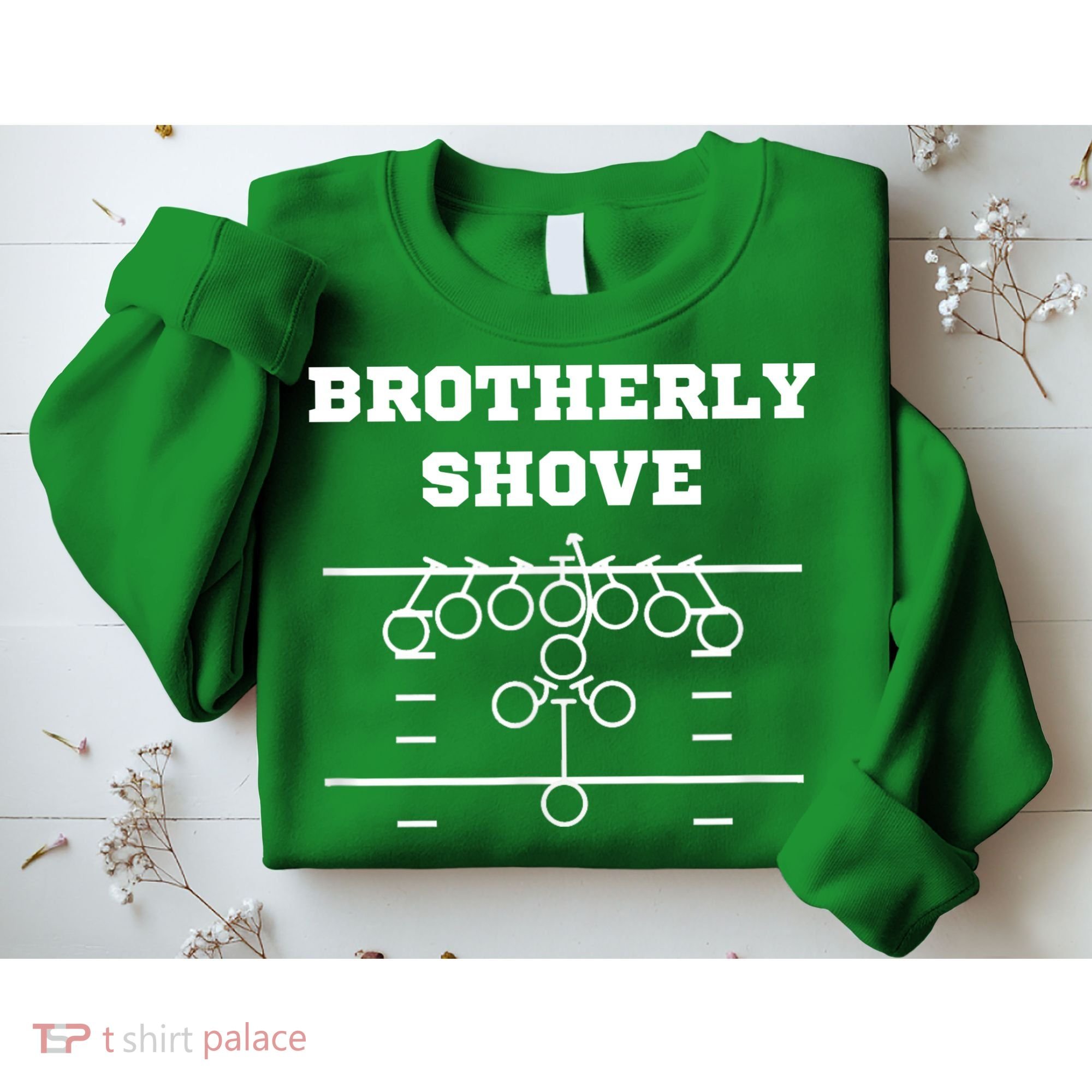 Eagles Nick Sirianni Brotherly Shove Sweatshirt