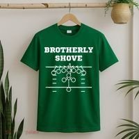 Eagles Nick Sirianni Brotherly Shove T-Shirt thumb 2