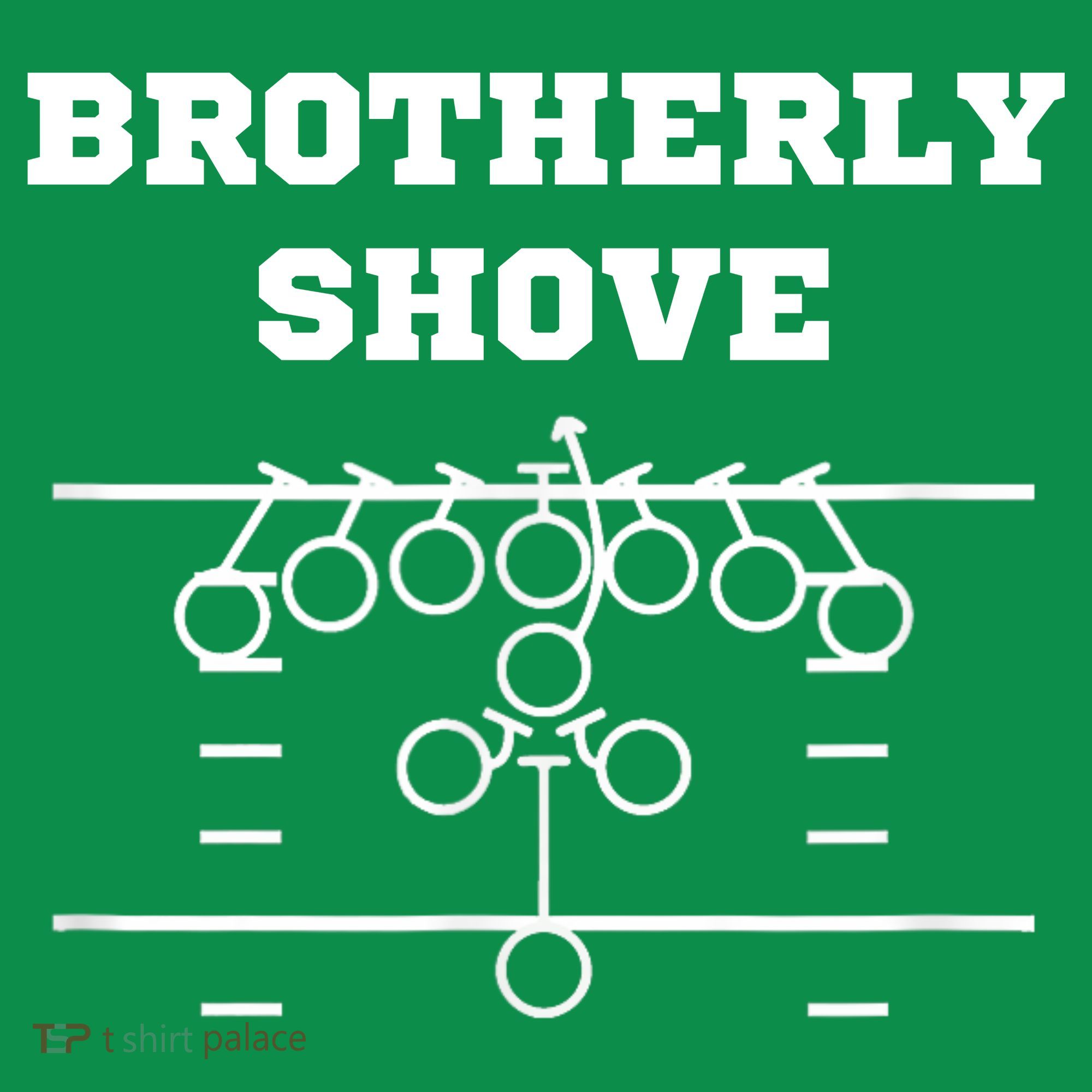 Eagles Nick Sirianni Brotherly Shove T-Shirt