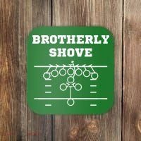 Eagles Nick Sirianni Brotherly Shove Coaster thumb 0