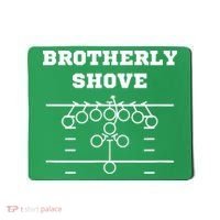 Eagles Nick Sirianni Brotherly Shove Mousepad thumb 0