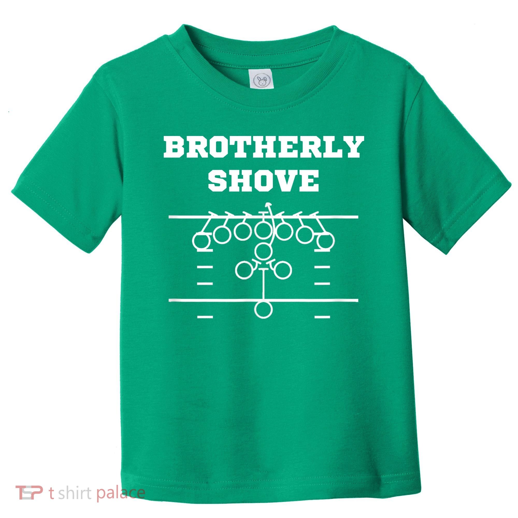 Eagles Nick Sirianni Brotherly Shove Toddler T-Shirt