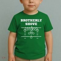 Eagles Nick Sirianni Brotherly Shove Toddler T-Shirt thumb 2