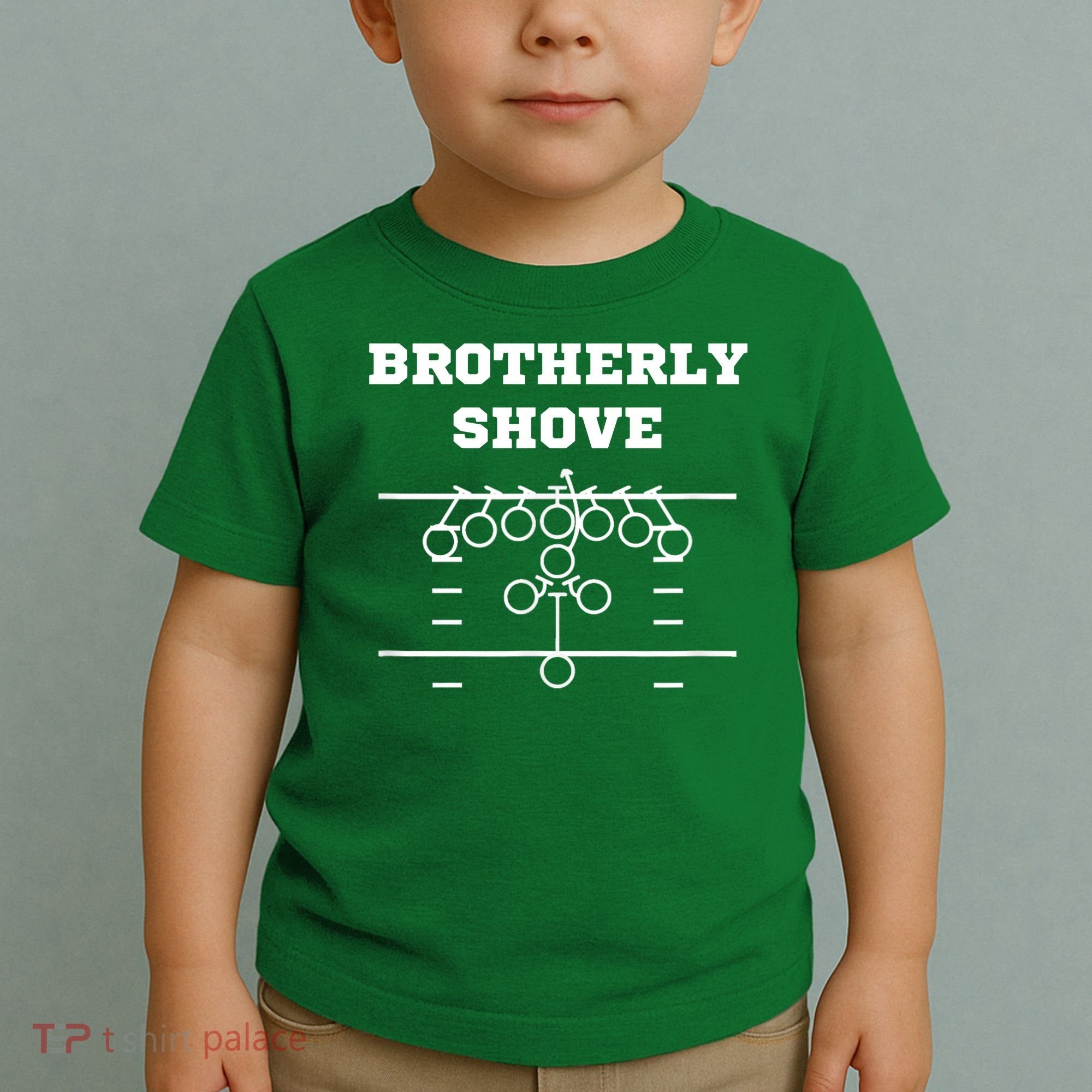 Eagles Nick Sirianni Brotherly Shove Toddler T-Shirt