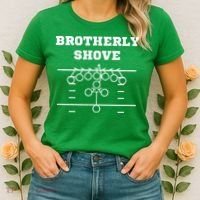 Eagles Nick Sirianni Brotherly Shove Women's T-Shirt thumb 2