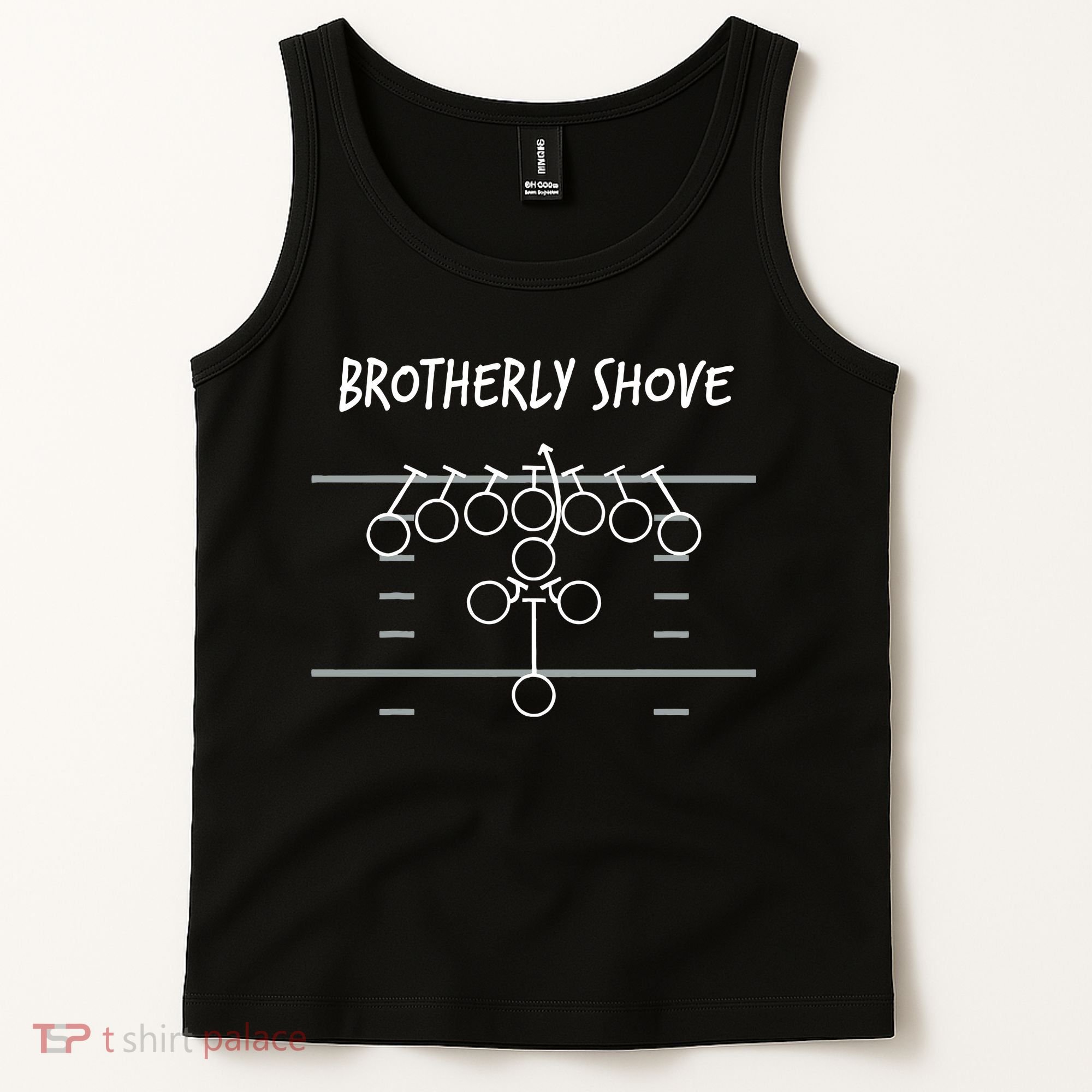 Eagles Nick Sirianni Brotherly Shove Tank Top