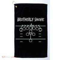 Eagles Nick Sirianni Brotherly Shove Golf Towel thumb 0