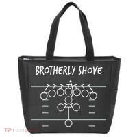 Eagles Nick Sirianni Brotherly Shove Tote Bag thumb 0