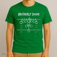 Eagles Nick Sirianni Brotherly Shove T-Shirt thumb 3