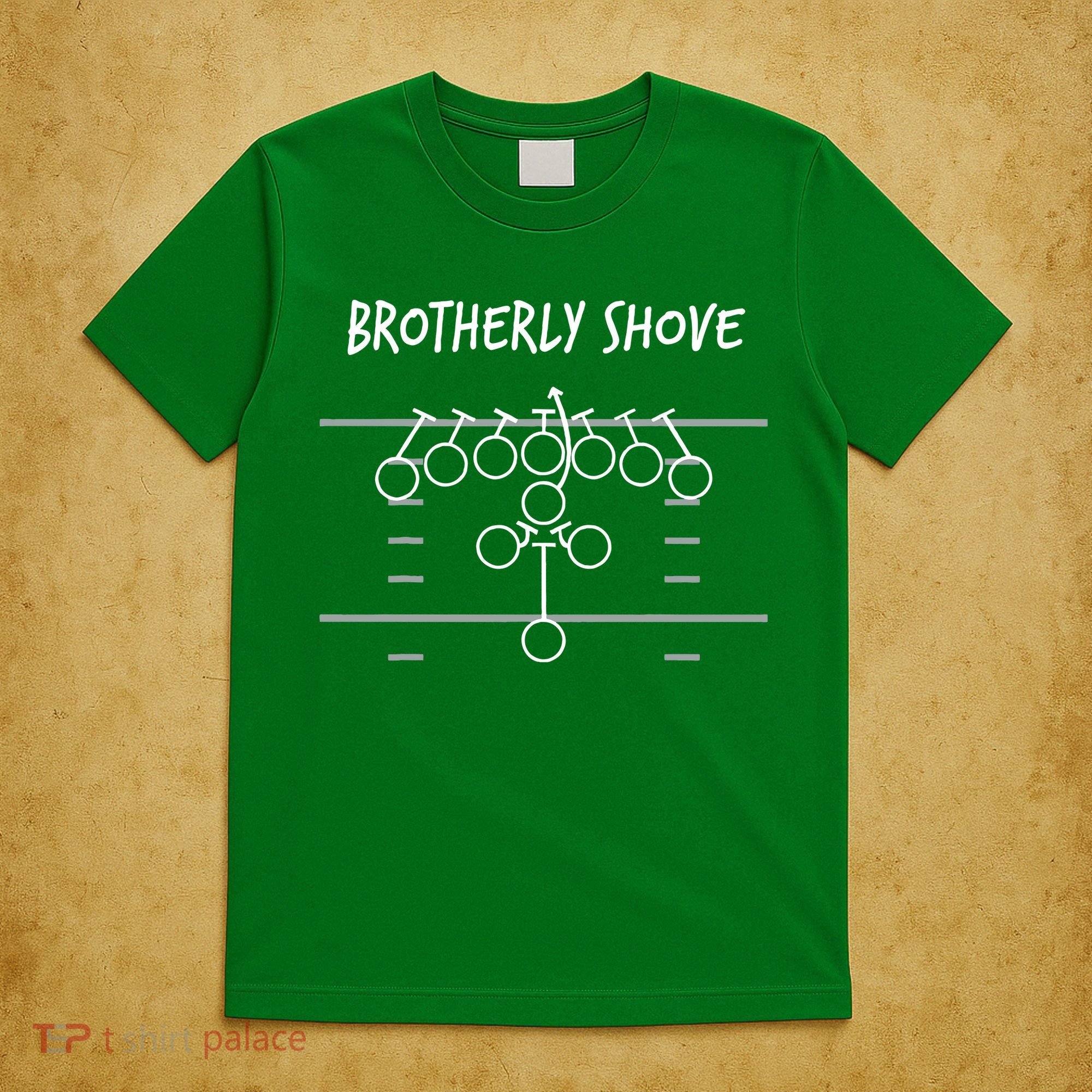 Eagles Nick Sirianni Brotherly Shove T-Shirt