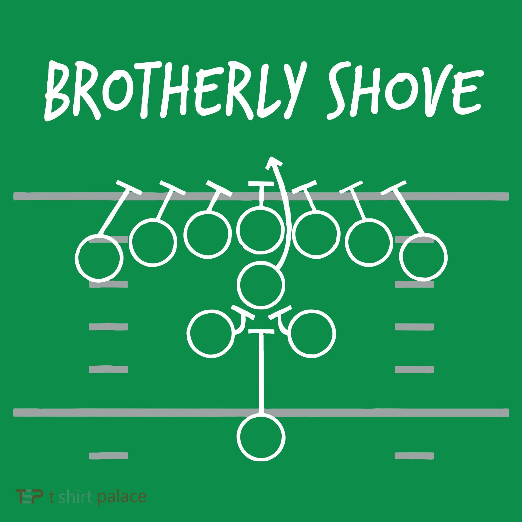 Eagles Nick Sirianni Brotherly Shove T-Shirt