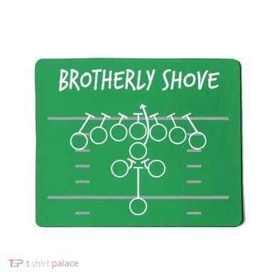 Eagles Nick Sirianni Brotherly Shove Mousepad