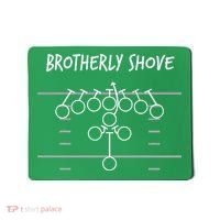 Eagles Nick Sirianni Brotherly Shove Mousepad thumb 0
