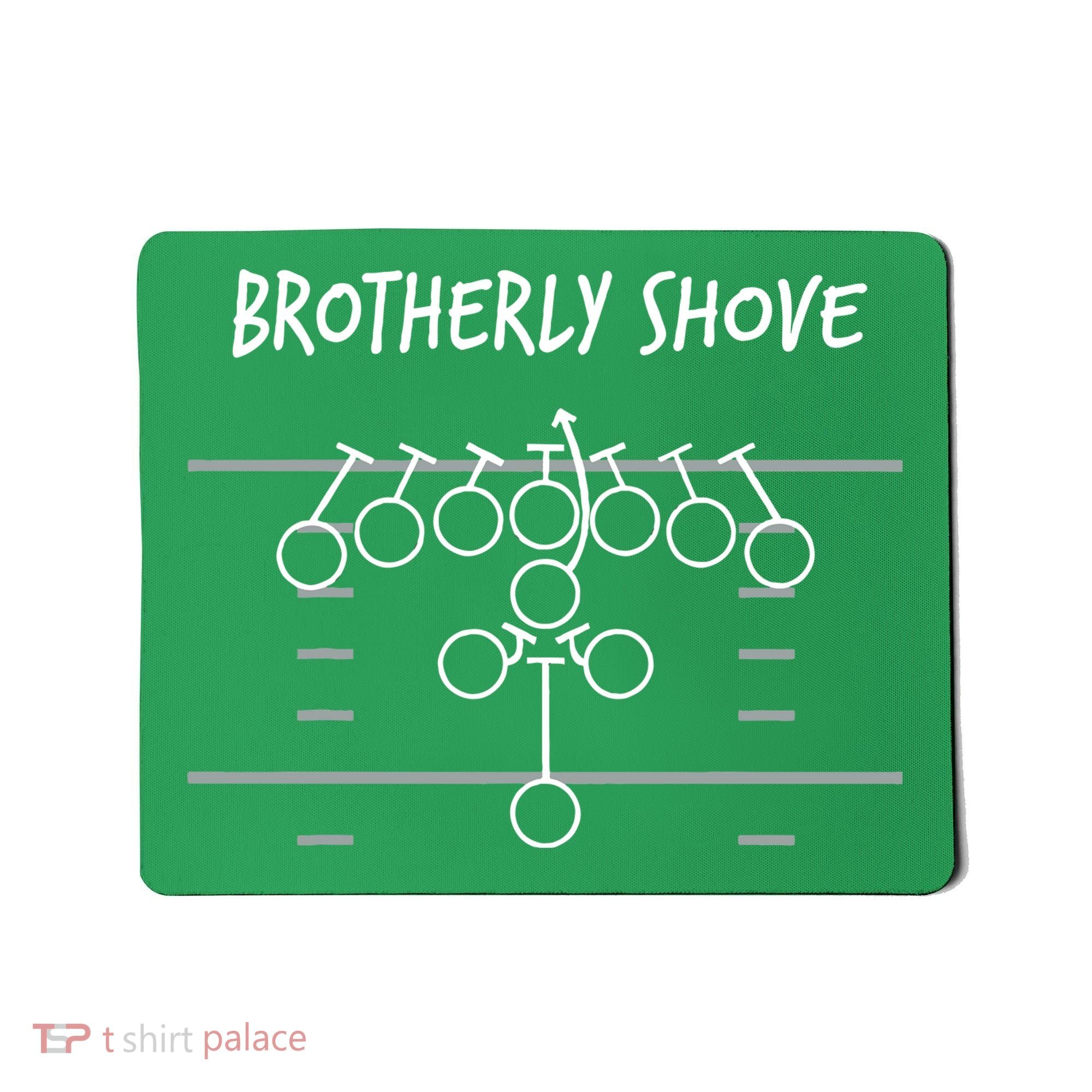 Eagles Nick Sirianni Brotherly Shove Mousepad