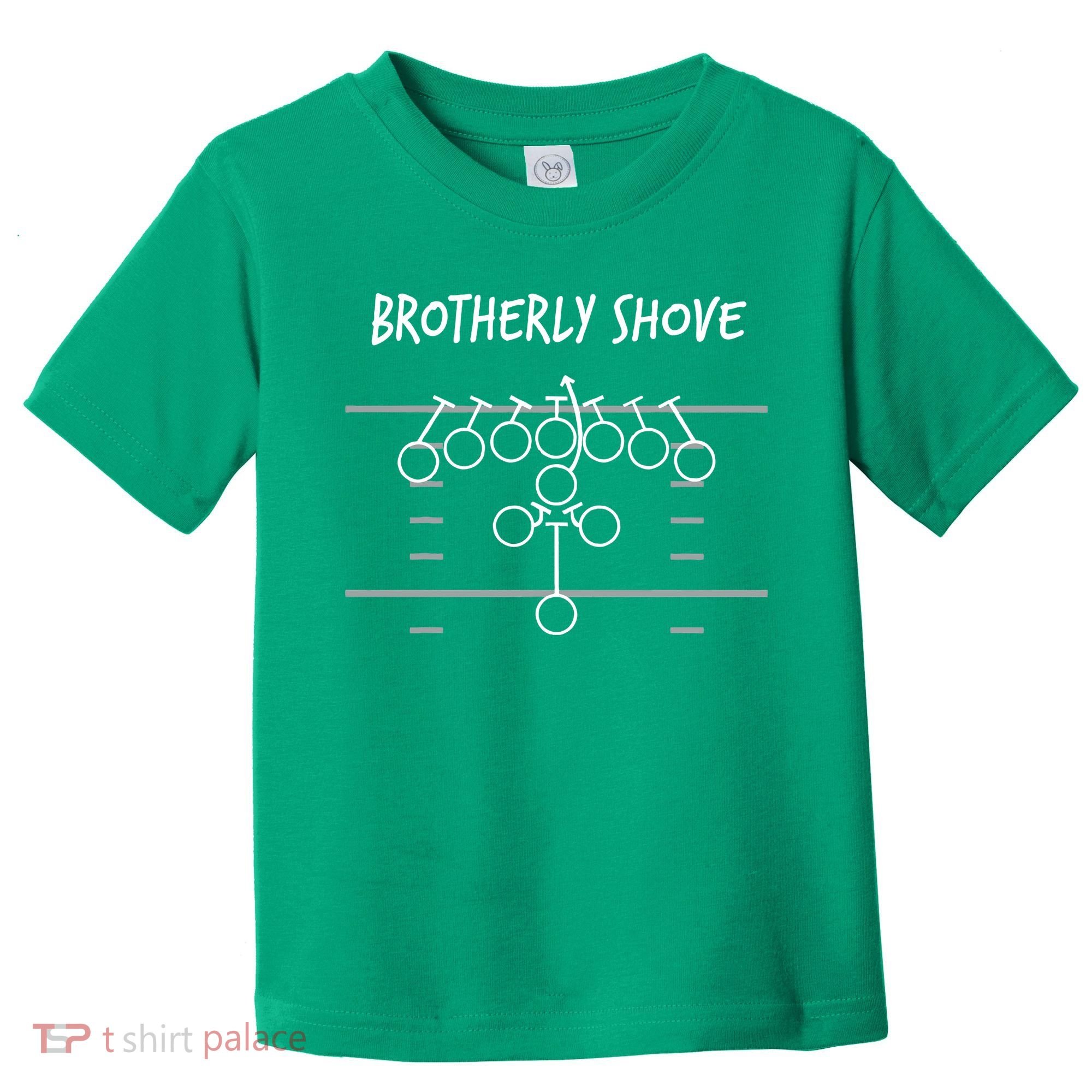 Eagles Nick Sirianni Brotherly Shove Toddler T-Shirt