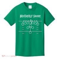 Eagles Nick Sirianni Brotherly Shove Kids T-Shirt thumb 0