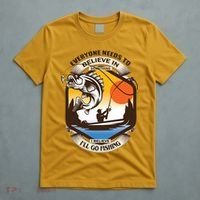 Everyone Needs To Believe In Something I Believe I'll Go Fishing T-Shirt thumb 5