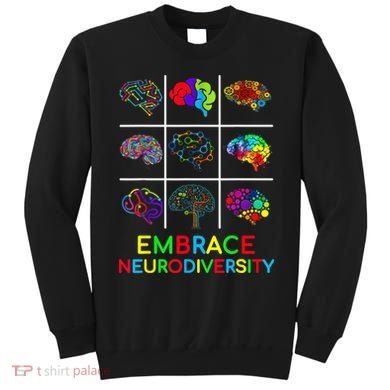 Embrace Neurodiversity Video Game Autism Awareness ASD Sweatshirt
