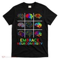 Embrace Neurodiversity Video Game Autism Awareness ASD T-Shirt thumb 0