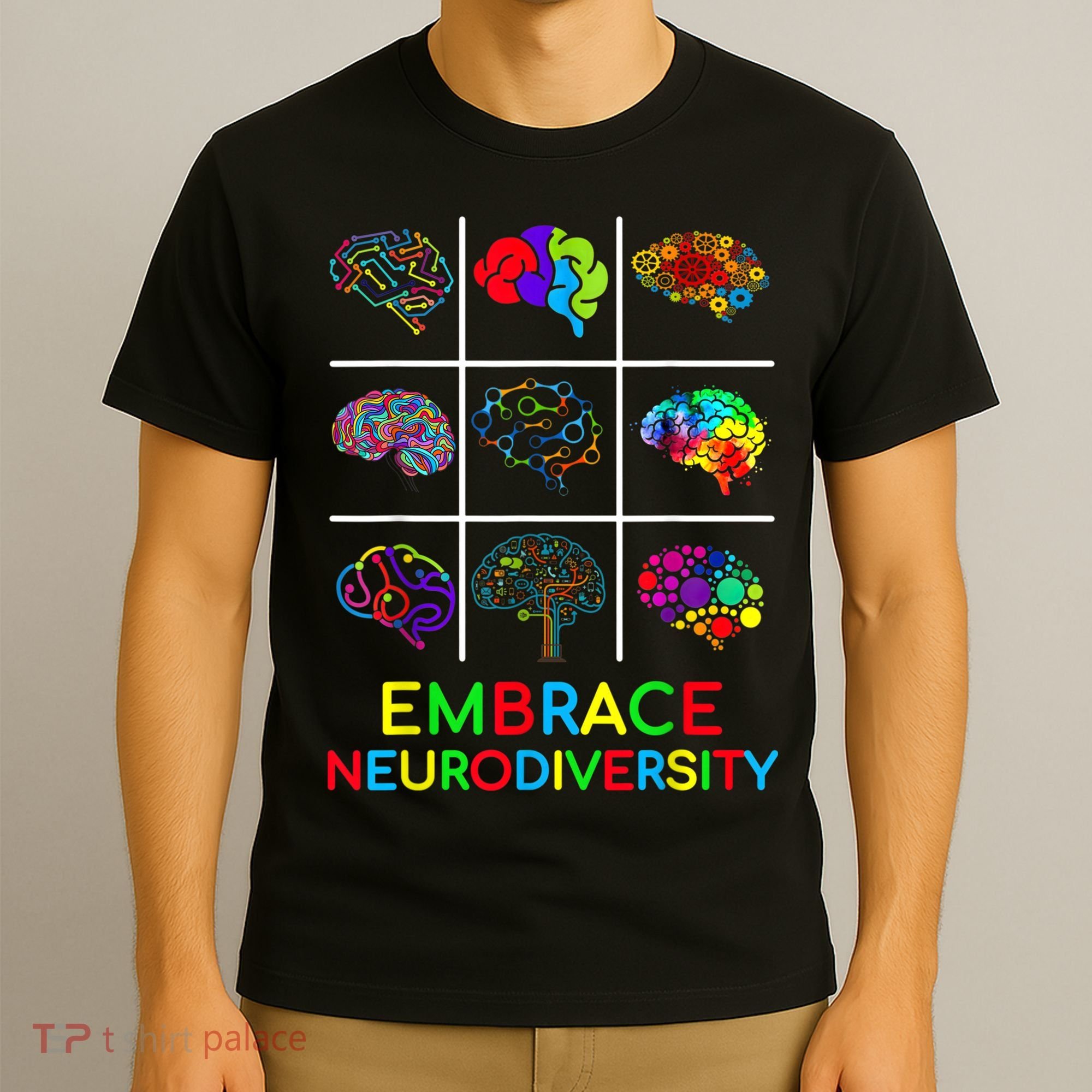 Embrace Neurodiversity Video Game Autism Awareness ASD T-Shirt