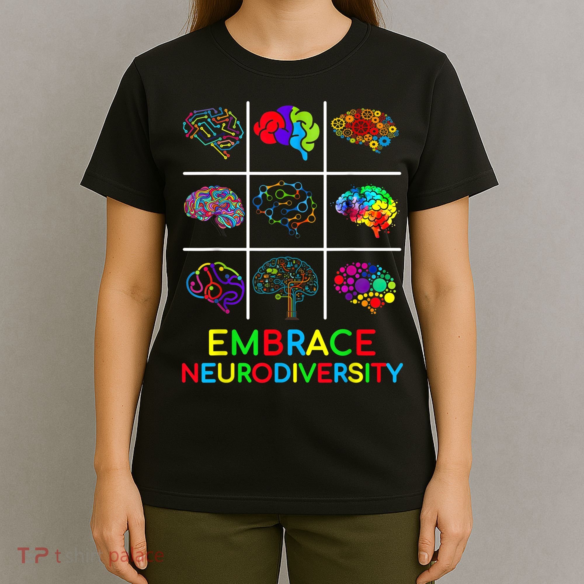 Embrace Neurodiversity Video Game Autism Awareness ASD T-Shirt