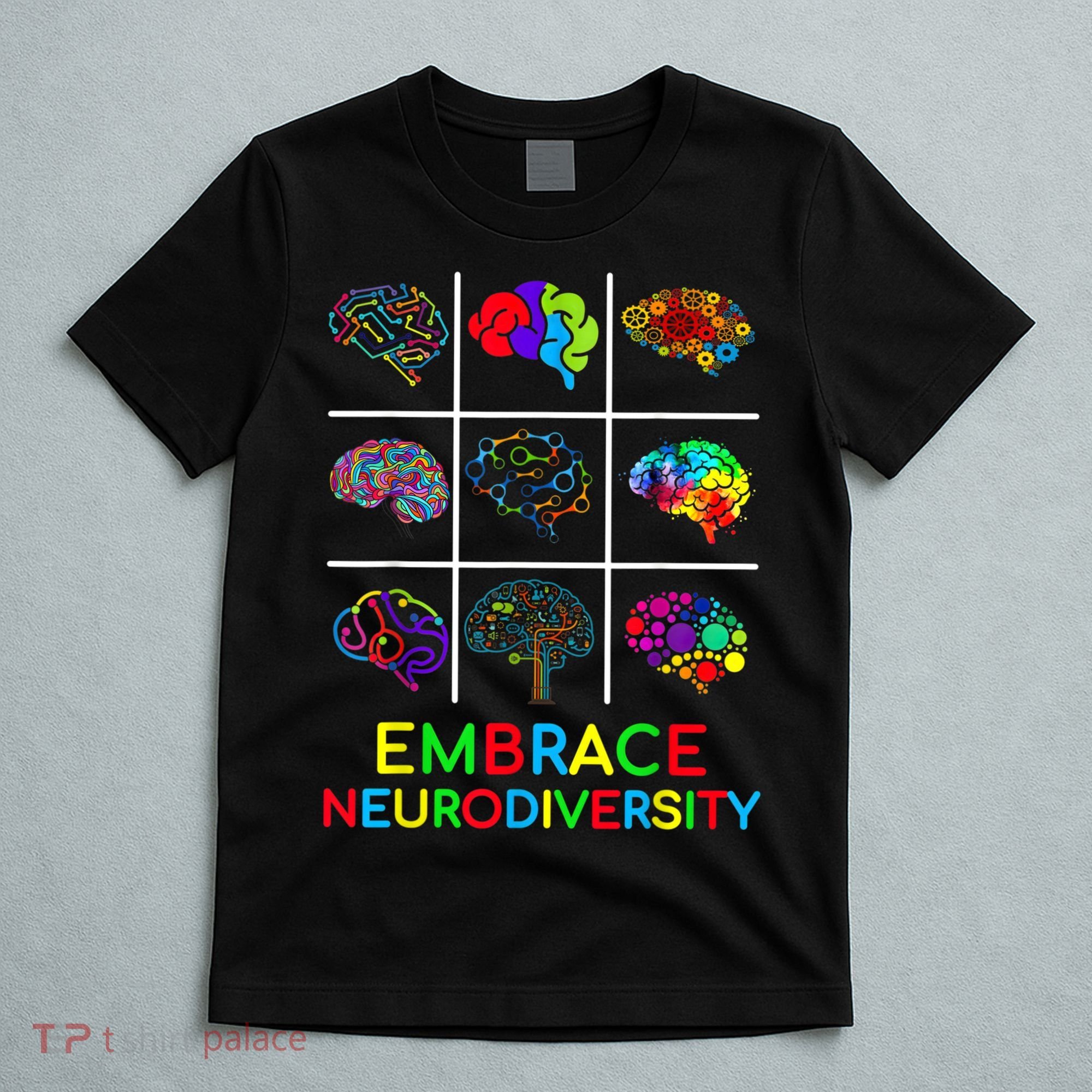 Embrace Neurodiversity Video Game Autism Awareness ASD T-Shirt