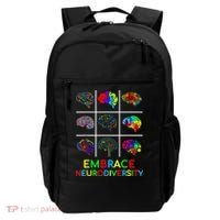 Embrace Neurodiversity Video Game Autism Awareness ASD Backpack thumb 0