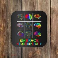 Embrace Neurodiversity Video Game Autism Awareness ASD Coaster thumb 0