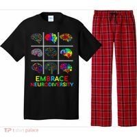 Embrace Neurodiversity Video Game Autism Awareness ASD Pajama Set thumb 0