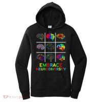 Embrace Neurodiversity Video Game Autism Awareness ASD Women's Hoodie thumb 0