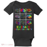 Embrace Neurodiversity Video Game Autism Awareness ASD Baby Bodysuit thumb 0