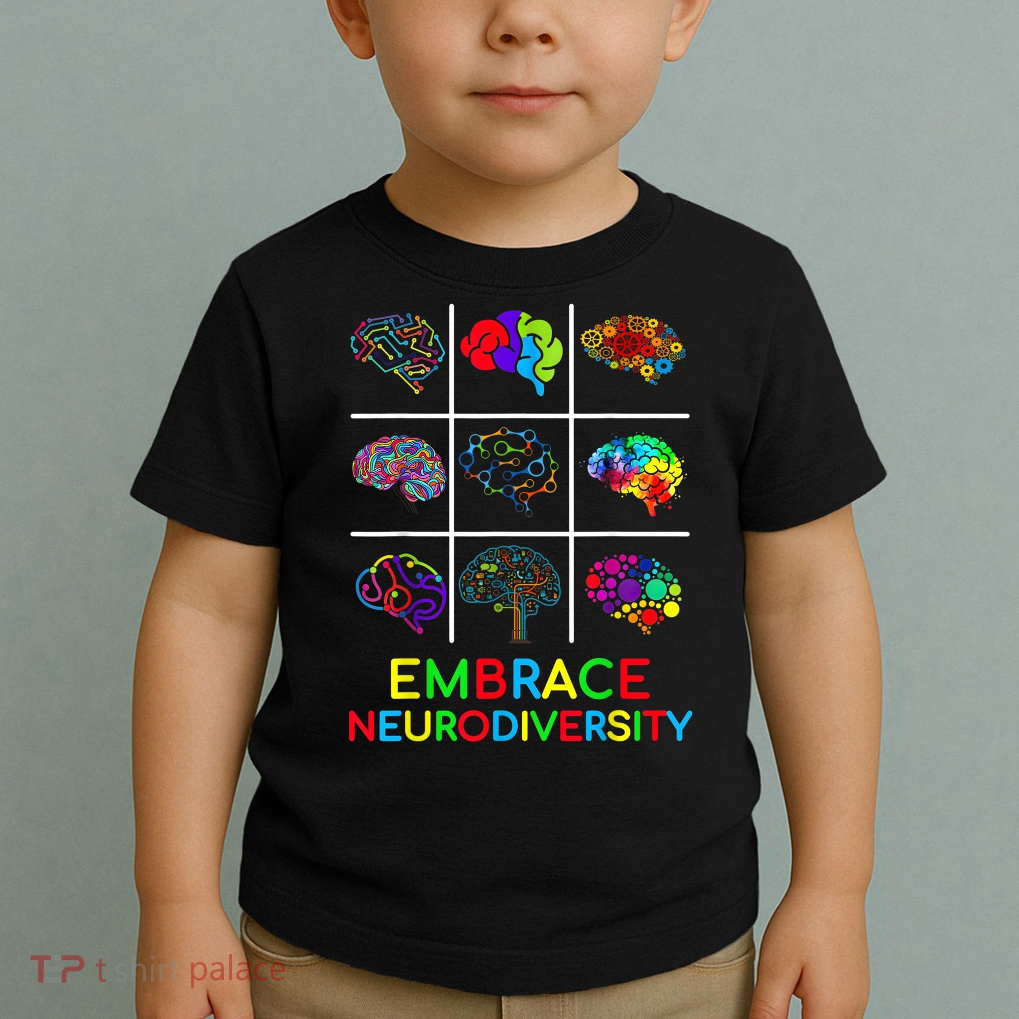 Embrace Neurodiversity Video Game Autism Awareness ASD Toddler T-Shirt